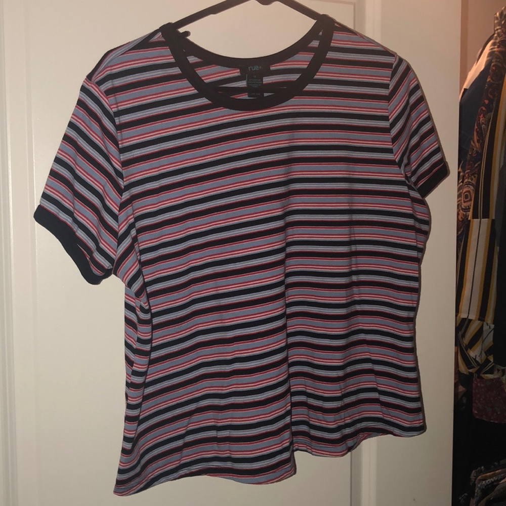 Striped Crop Top